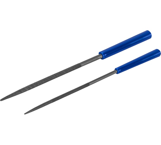 Изображение товара Набор круглых надфилей (№ 1, 140х3, 160х4 мм, блистер) КОБАЛЬТ 247-866