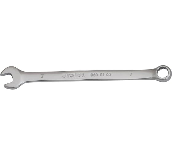 Изображение товара Комбинированный ключ BOVIDIX 7мм 0690102
