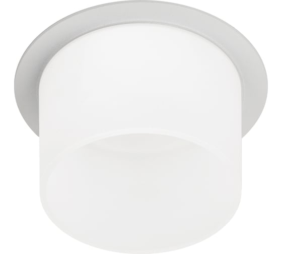 Изображение товара Декоративный встраиваемый светильник ЭРА DK106 WH MR16, GU5.3, белый Б0058426