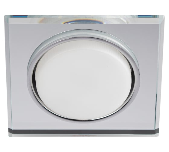 Изображение товара Встраиваемый светильник со светодиодной подсветкой ЭРА DK LD50 MR GX53, зеркальный Б0057472