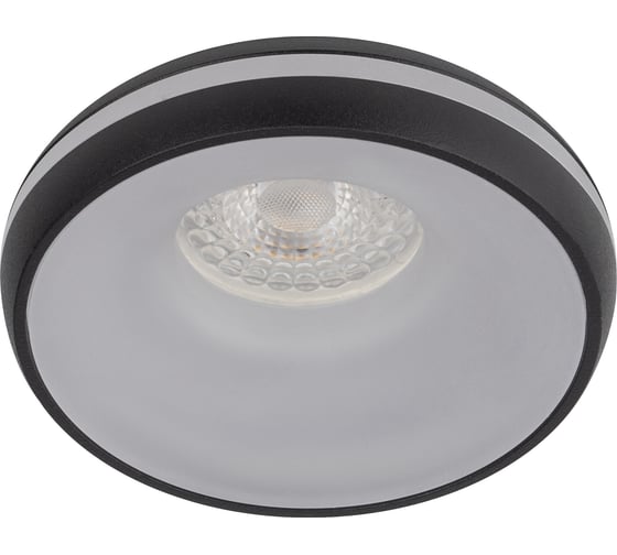 Изображение товара Декоративный встраиваемый светильник ЭРА DK100 BK MR16, GU5.3, черный Б0055589