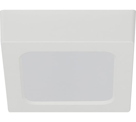 Изображение товара Светодиодный светильник ЭРА LED 20124K накладной, квадратный, 12Вт, 4000К Б0057451