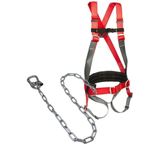 Изображение товара Удерживающая система с наплечными и набедренными лямками со стропом из цепи ПРОГРЕСС СЕФЕТИ УС 2 ГЖ