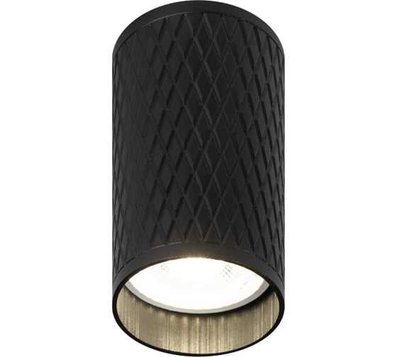 Изображение товара Настенно-потолочный светильник ЭРА спот OL44 BK MR16, GU10, IP20, черный Б0058496