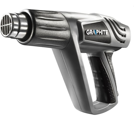 Изображение товара Термофен GRAPHITE 2000 Вт, темпер. I: 25ºC, II: 80-600ºC, III: 80-600ºC, кейс 59G524