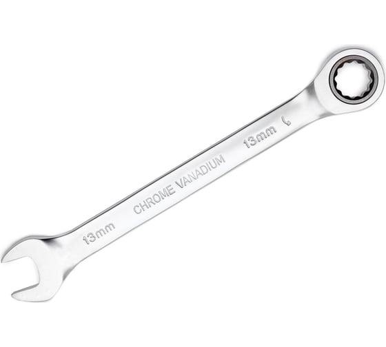 Изображение товара Комбинированный трещоточный ключ PATRON 13 мм P-75713