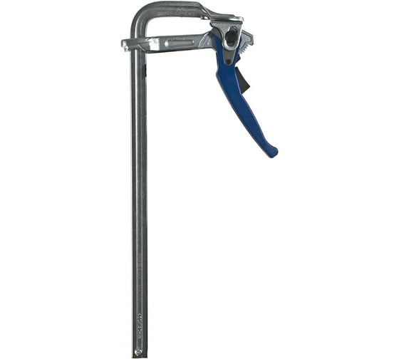 Изображение товара F-образная рычажная струбцина (120 х 450 мм, кованая) КОБАЛЬТ 249-082