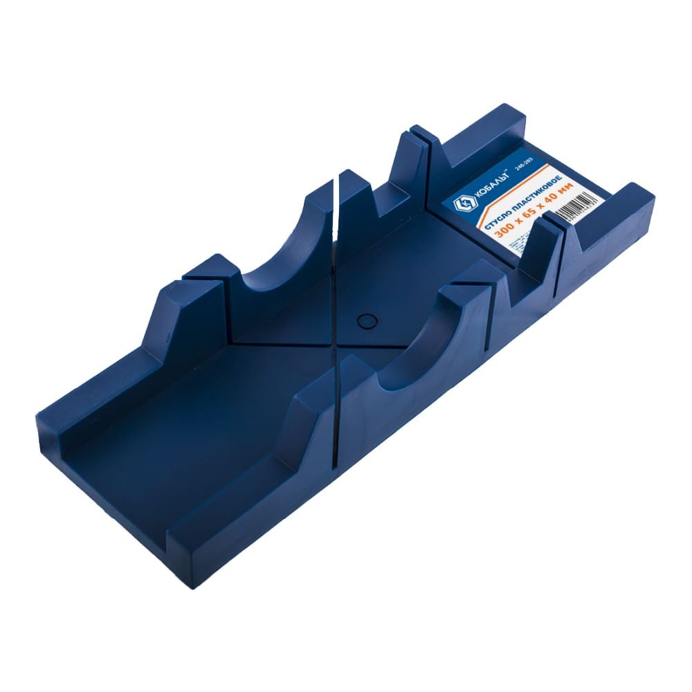 Изображение товара Пластиковое стусло 300x95x50 мм КОБАЛЬТ 246-203 для точных распилов