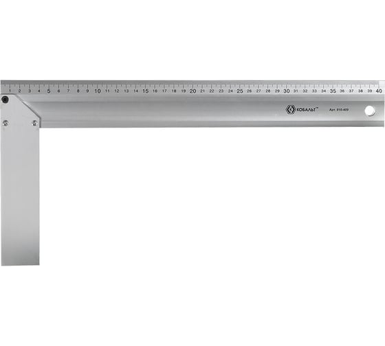 Изображение товара Столярный алюминиевый угольник 400 мм КОБАЛЬТ 910-409
