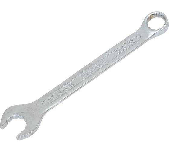 Изображение товара Комбинированный ключ с универсальным профилем Forsage 17 мм на пластиковом держателе F-75517MD(27990)