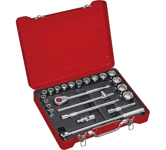 Изображение товара Набор торцевых головок и аксессуаров, 23шт BOVIDIX 380102403