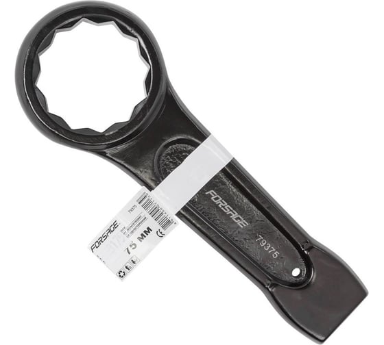 Изображение товара Накидной ударный односторонний ключ Forsage 75 мм 320 мм F-79375(3175)