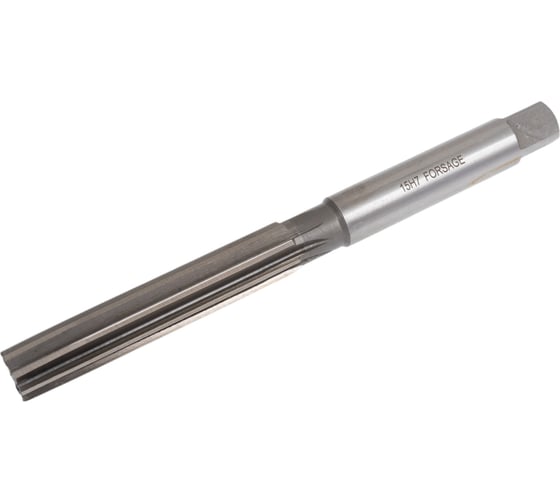 Изображение товара Ручная развертка Forsage Profi прямая, 15 мм, в пластиковом футляре F-290115