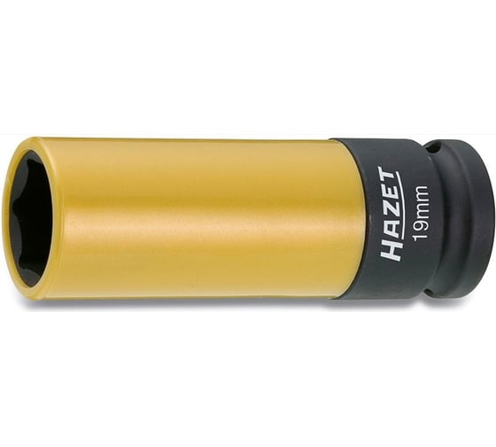 Изображение товара Головка торцевая ударная 19 мм шестигранная для колесных дисков HAZET 903SLG-19
