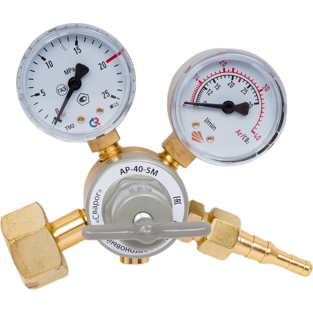 Изображение товара Регулятор аргонового газа АР-40-5М для сварки 137A