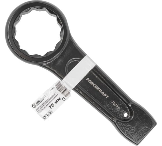 Изображение товара Ударный накидной ключ FORCEKRAFT односторонний, 75 мм FK-79375(26856)
