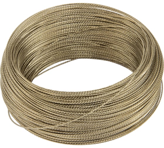 Изображение товара Струна для демонтажа стекол автомобиля (витая, катушка 100 м) WIEDERKRAFT WDK-65306