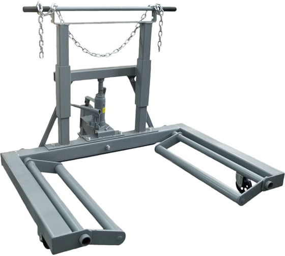 Изображение товара Тележка для колес (1 т,  высота подъема 170 мм) WIEDERKRAFT WDK-81001