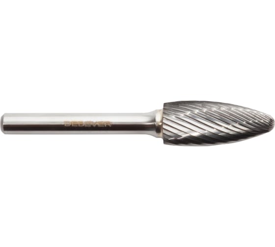 Изображение товара Борфреза твердосплавная, пламевидная удлиненная, для алюминия Debever Machining Solutions DH 1636/6 NF