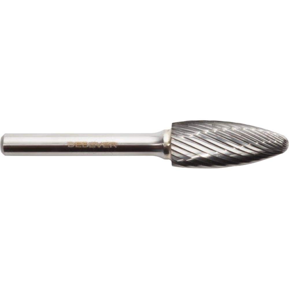 Изображение товара Борфреза твердосплавная пламевидная удлиненная для алюминия Debever DH 1941/6 NF