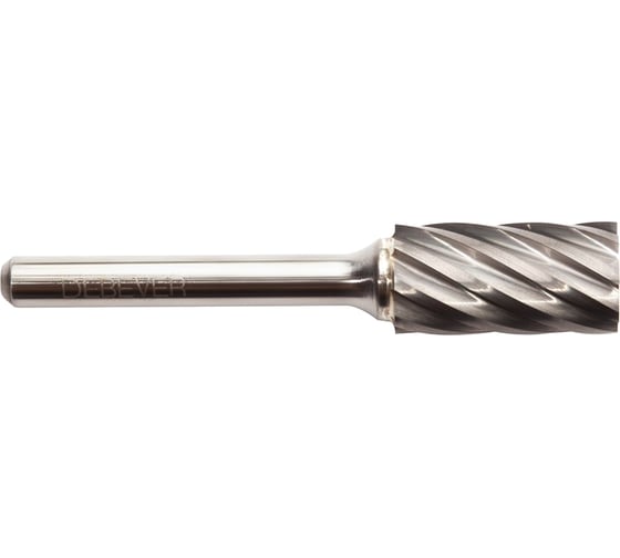 Изображение товара Борфреза твердосплавная, цилиндрическая с торцевой насечкой, для алюминия Debever Machining Solutions DB 1625/6 NF