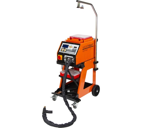 Изображение товара Споттер (380В, 50/60Гц, толщина металла 0.8+1.2 мм, max 5800A) WIEDERKRAFT WDK-9000