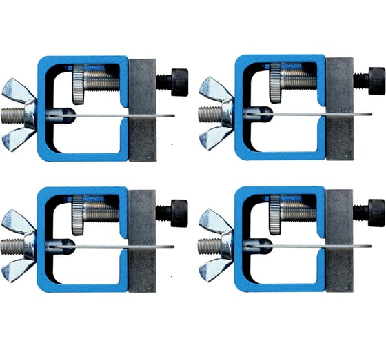 Изображение товара Комплект стыковых сварочных зажимов WIEDERKRAFT 4 шт WDK-65943