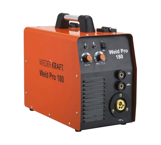 Изображение товара Универсальный сварочный инверторный аппарат WIEDERKRAFT Weld Pro 180