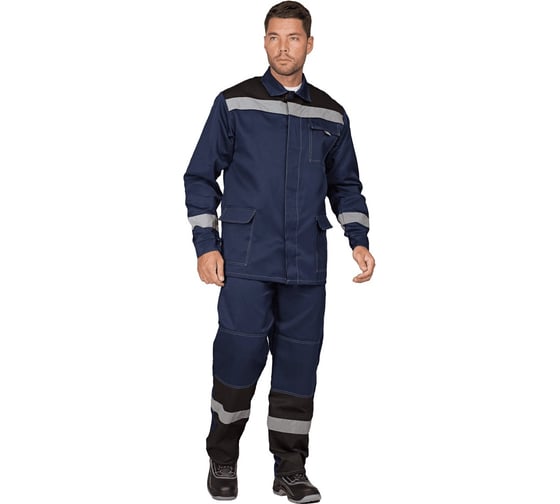Изображение товара Костюм ГК Спецобъединение ПРОФЕССИОНАЛ темно-синий/черный, р.104-108, рост 170-176 Кос 034/104/170