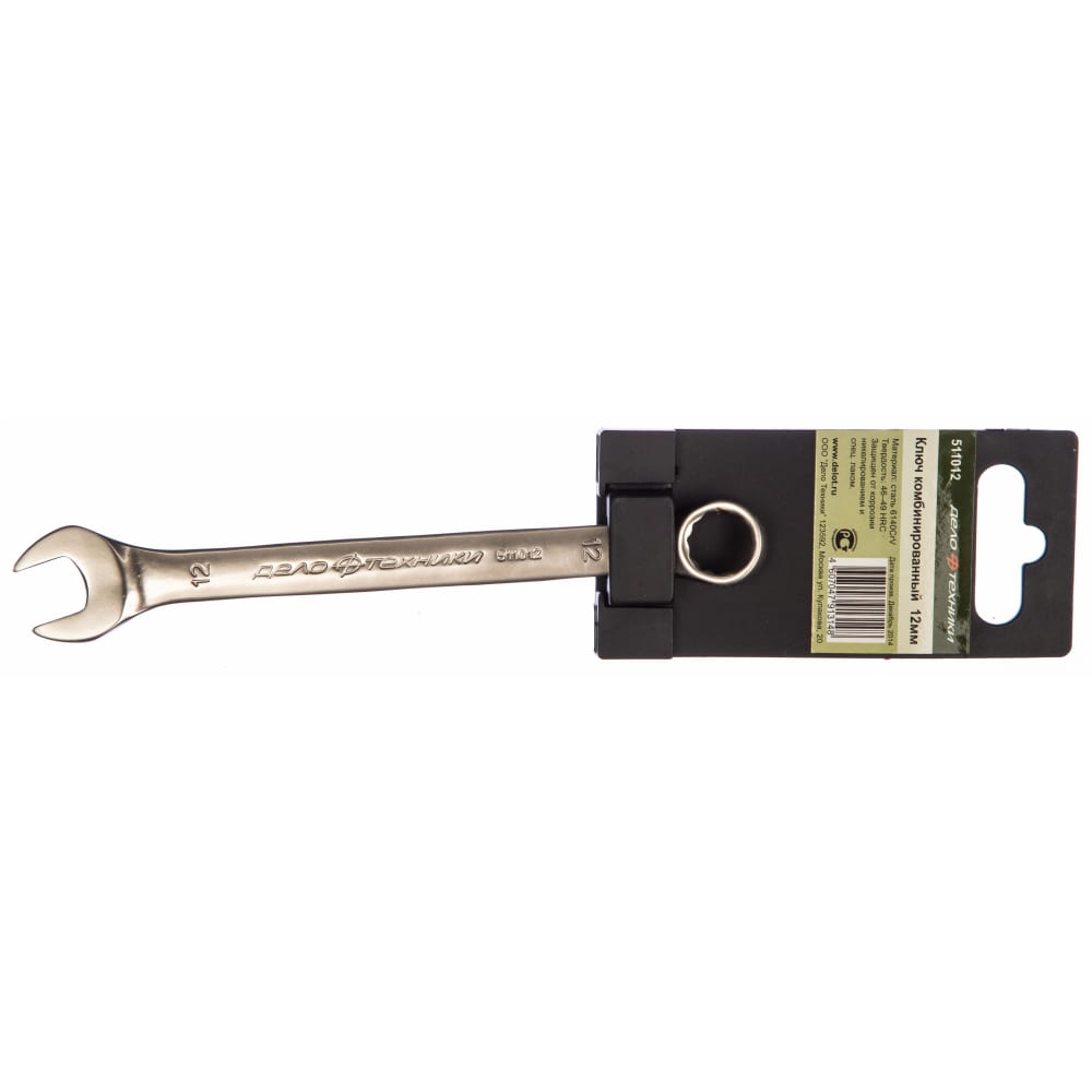 Купить Комбинированный ключ 12мм дело техники 511012
