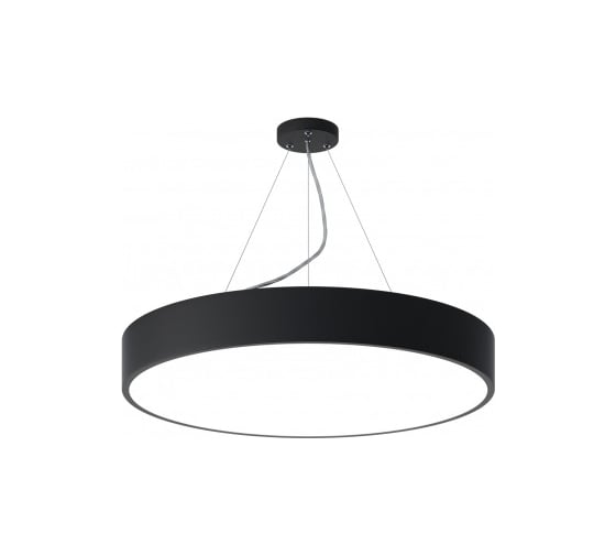 Изображение товара Подвесной светильник LED ЭРА Geometria Ring SPO131B40K045 45Вт, 4000К, 4000Лм, IP40, 600х80, черный, драйвер Б0058899