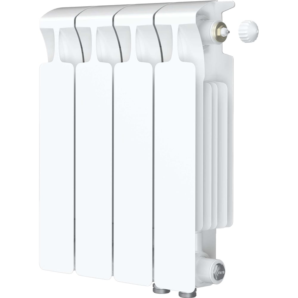 Изображение товара Биметаллический радиатор RIFAR MONOLIT Ventil 350 с 4 секциями для настенной установки