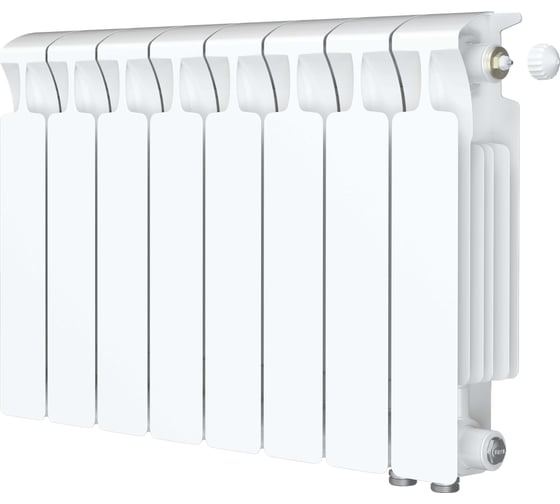 Изображение товара Радиатор RIFAR Monolit Ventil 350 х 8 сек НП прав MVR 50мм RM35008НП50