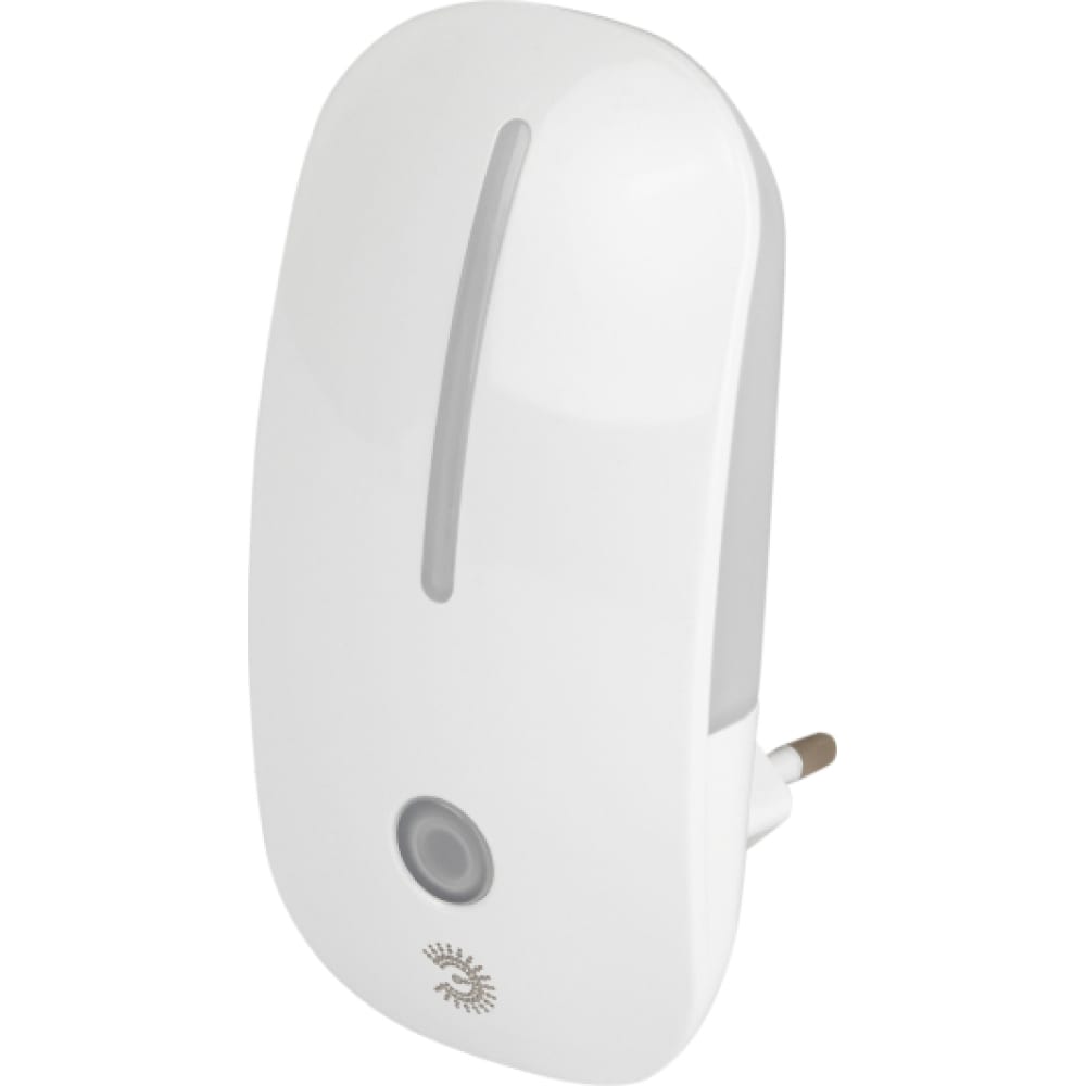 Светодиодный ночник светильник ЭРА сетевой фильтр tessan ts 611 de с кнопкой питания на 1 розетку и 2 usb white