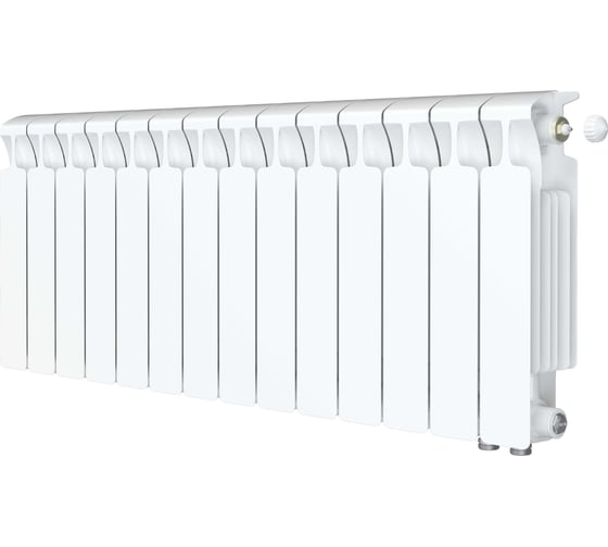 Изображение товара Биметаллический радиатор RIFAR MONOLIT Ventil 350 14 секц. нижн. прав. R-MN-350-14-VR