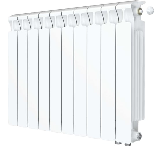 Изображение товара Биметаллический радиатор RIFAR MONOLIT Ventil 500 10 секц. нижн. прав. R-MN-500-10-VR