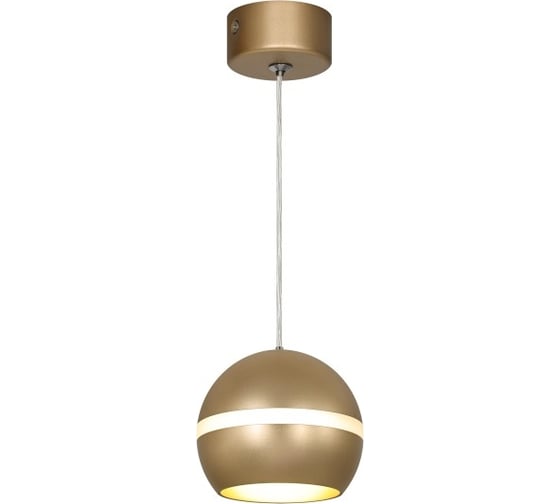 Изображение товара Подвесной светильник (подвес) ЭРА PL21 GD GX53, потолочный, цилиндр, золотой Б0058506
