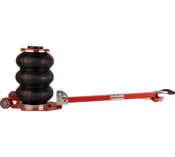 Изображение товара Домкрат пневматический подкатной 3т, WIEDERKRAFT 135-435 мм с регулировкой угла наклона рукояти, WDK-81813