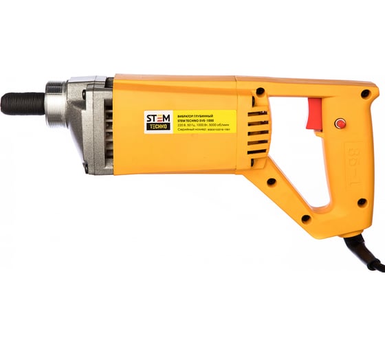 Изображение товара Глубинный вибратор 1000Вт, 35мм STEM Techno ГЛУ003