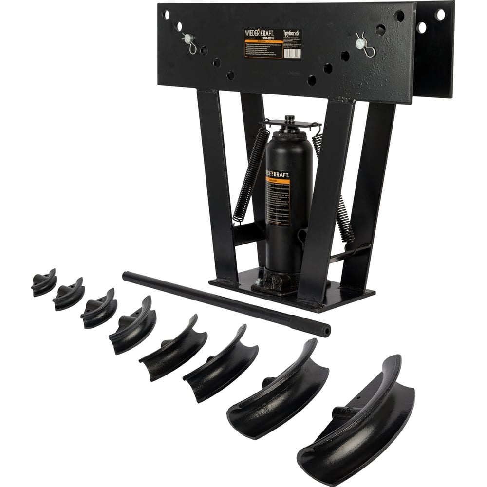 Изображение товара Трубогиб гидравлический WIEDERKRAFT усилие 16 т, для труб 12,7-76,2 мм WDK-87016