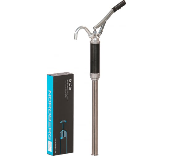 Изображение товара Ручной рычажный насос для раздачи масла из бочек объемом 60-220 л NORDBERG NO4220