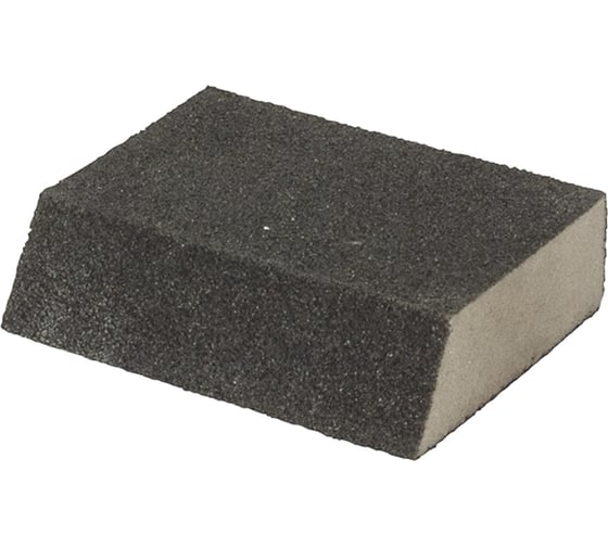 Изображение товара Губка шлифовальная угловая, алюминий-оксидная (100х70х25 мм; Р60) FIT IT 38372