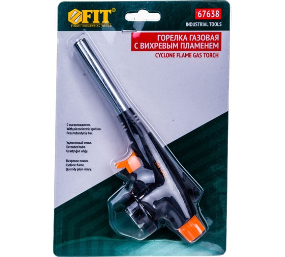 Изображение товара Газовая горелка (вихревая, удлиненный ствол) FIT IT 67638
