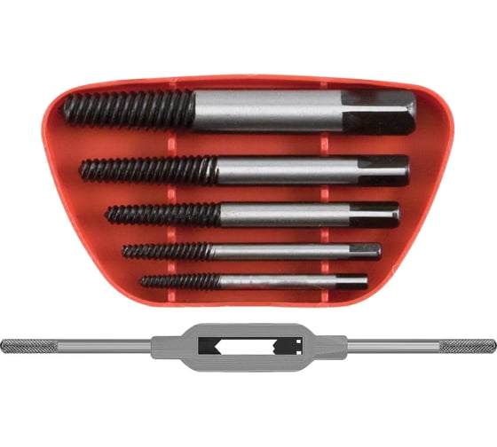 Изображение товара Набор экстракторов с держателем 5 штук FIT IT 36434