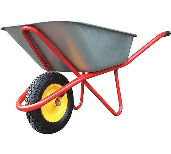 Изображение товара Строительная тачка (110 л, грузоподъемность 220 кг) FIT РОС Профи 77612