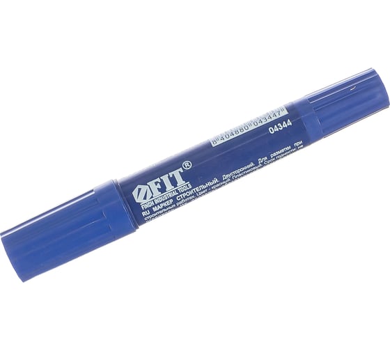 Изображение товара Строительный маркер (двусторонний, синий) FIT IT 04344