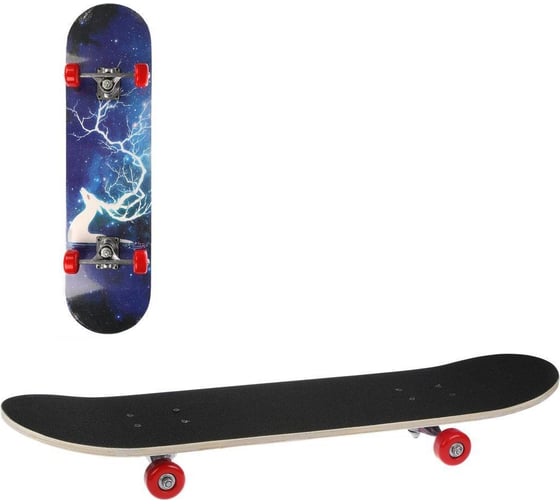 Изображение товара Скейтборд Наша игрушка 80x20 см, PVC колеса 636154