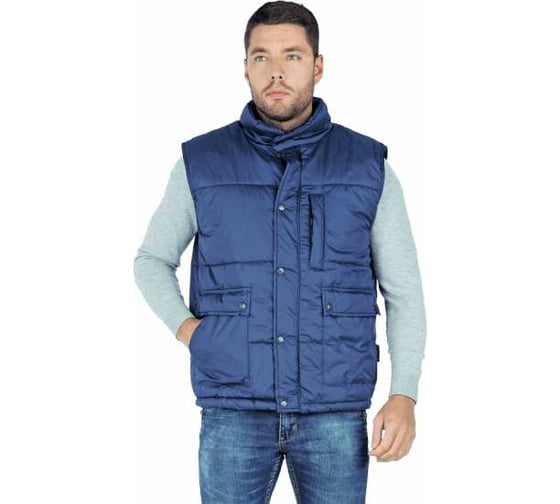 Изображение товара Утепленный жилет ГК Спецобъединение СОФТ темно-синий, р. 120-124 Жил 619/120