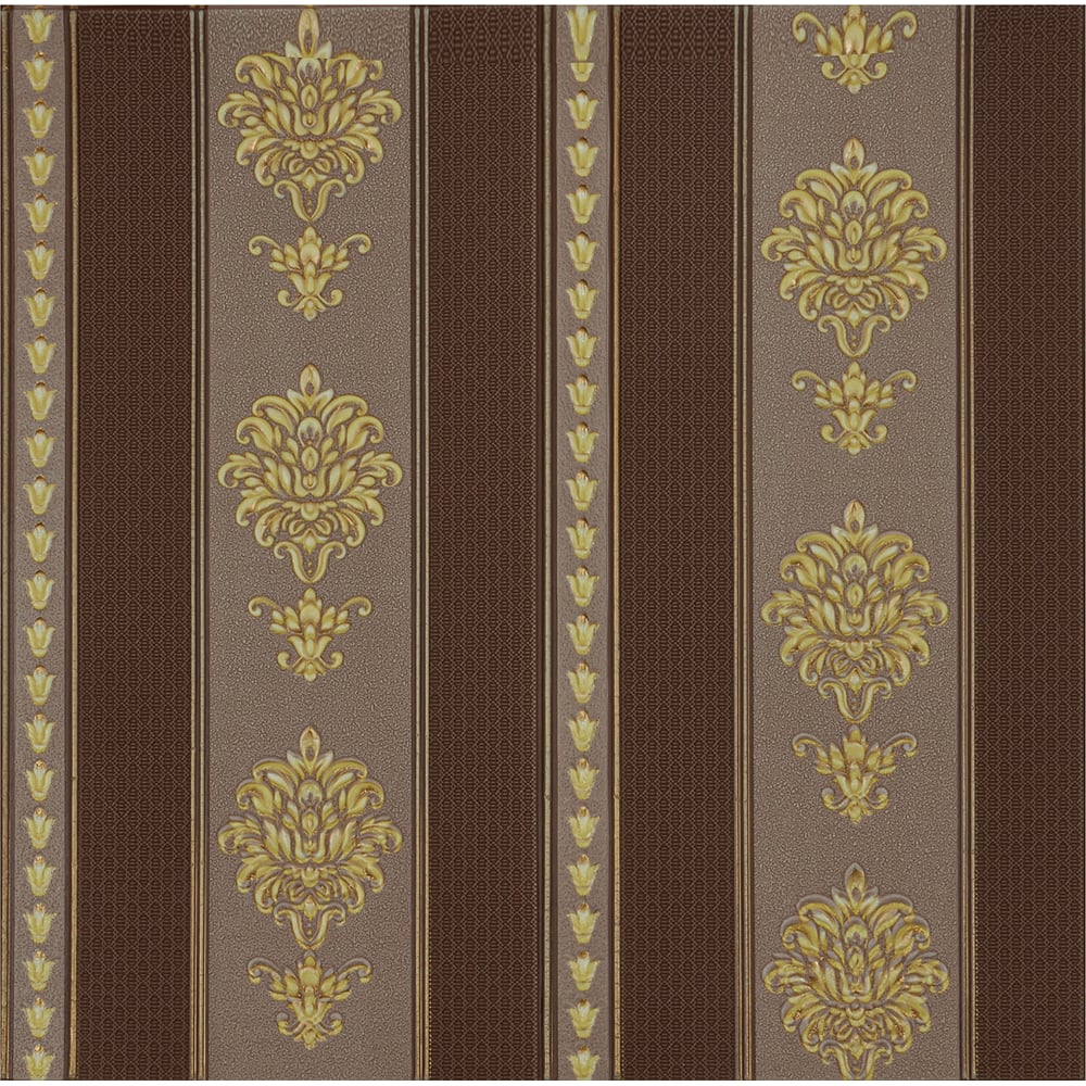 Изображение товара Мягкая самоклеящаяся 3D панель LAKO МЕГА комплект 20 шт., Барокко Коричневый, 70x70 см LKD-5-1044-KO-MEGA20