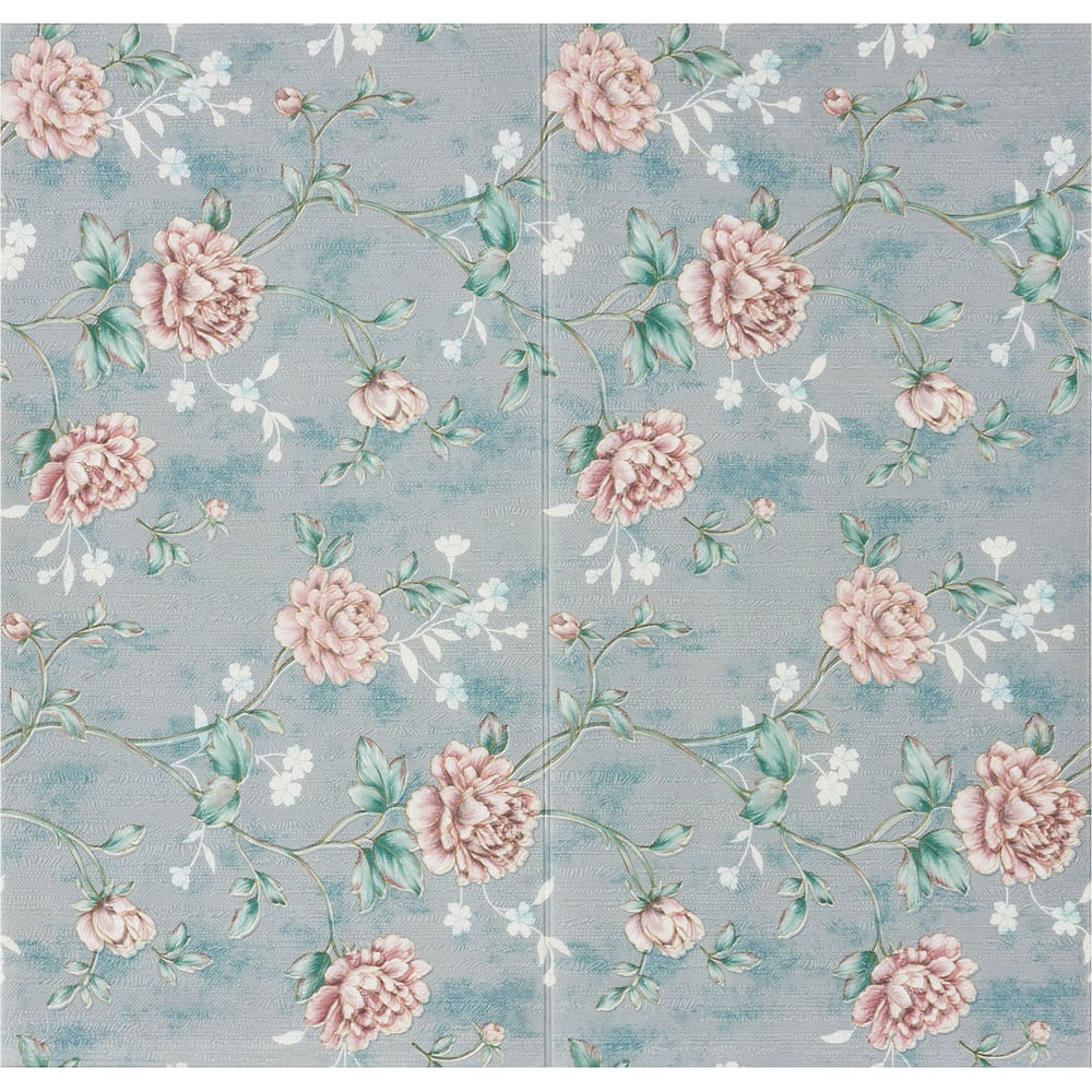 Изображение товара Мягкая самоклеящаяся 3D панель LAKO МЕГА 10 шт. Барокко серый 70x70 см